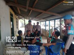 Antisipasi gangguan Kamtibmas, Polsek Selaru tingkatkan patroli dialogis di siang hari
