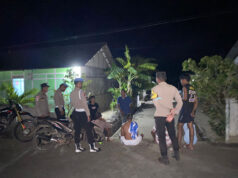 Gencarkan patroli rutin, Polsek Selaru antisipasi kejahatan di malam hari