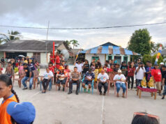 Amankan laga final bola voli, Polsek Fordata dukung kelancaran HUT Gereja Ivar Lolin ke-1