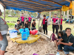 Imbau pengunjung jaga keselamatan, Sat Samapta Polres Kepulauan Tanimbar patroli kawasan objek Wisata