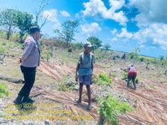 Dukung peningkatan Ketahanan Pangan, Bhabinkamtibmas Eliasa sambangi kelompok Tani