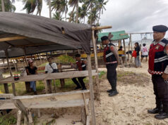 Pantau aktivitas Masyarakat, Sat Samapta Polres Kepulauan Tanimbar gelar patroli objek Wisata