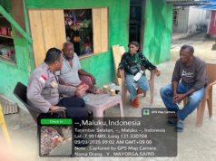 Bangun komunikasi lewat patroli sambang, Bhabinkamtibmas Olilit Raya 1 ajak Warga jaga Kamtibmas