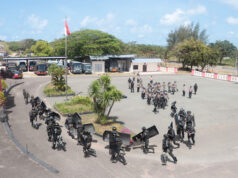 Gelar pelatihan simulasi Sispamkota, Polres Kepulauan Tanimbar pastikan kesiapsiagaan Personel