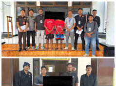 Dinyatakan lengkap, Unit Reskrim Polsek Tansel akhirnya serahkan 2 pelaku pencurian bersama barang bukti ke JPU