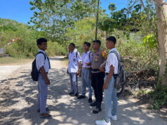 Beri motivasi dan pesan Kamtibmas, Bhabinkamtibmas Keliobar sambangi Pelajar SMA