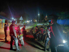 Jamin keamanan dan bangun keakraban, Sat Samapta Polres Kepulauan Tanimbar optimalkan patroli dialogis malam