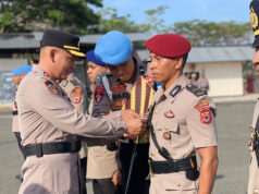 Kepemimpinan berganti, Kapolres Kepulauan Tanimbar pimpin upacara sertijab sejumlah Pejabat