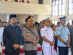 Berlangsung khidmat, pelantikan Sekda dihadiri Wakapolres Kepulauan Tanimbar