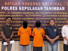 Tega mengeksploitasi Anak, Ibu kandung bersama kekasihnya berhasil dibekuk Polres Kepulauan Tanimbar
