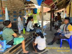 Jalin kedekatan dengan Warga, Bhabinkamtibmas Lingat gencar lakukan DDS