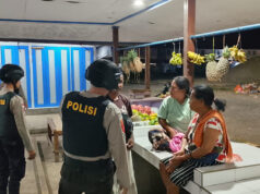 Ciptakan suasana kondusif di malam hari, Sat Samapta Polres Kepulauan Tanimbar gencarkan patroli dialogis