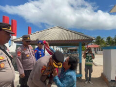 Tinjau lokasi prioritas pembangunan Polsek baru, Kapolres Kepulauan Tanimbar gelar kunker di Kecamatan Momar