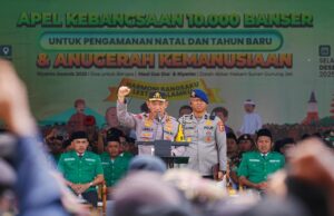 Kapolri Pimpin Apel Kebangsaan Banser, Perkuat Sinergi Pengamanan Natal 2025 dan Tahun Baru 2026