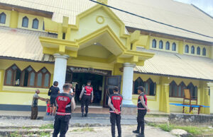Optimalkan patroli dan pengamanan, Sat Samapta Polres Kepulauan Tanimbar pastikan rasa aman saat Ibadah Minggu