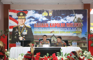 Lakukan kunker ke Wilkum Polres Kepulauan Tanimbar, Kapolda Maluku pimpin tatap muka bersama Personel