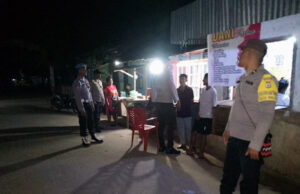 Jaga stabilitas Kamtibmas, Polsek Wermaktian tingkatkan intensitas patroli malam hari