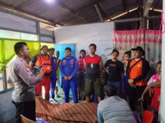 Sinergi Bhabinkamtibmas Lermatang bersama Warga, korban hilang ditemukan dalam kondisi meninggal dunia