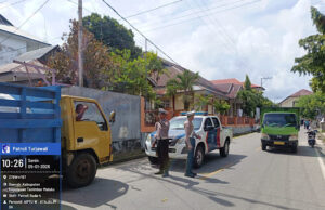 Tingkatkan disiplin berkendara, Unit Turjawali Sat Lantas Polres Kepulauan Tanimbar intensifkan patroli dan pengaturan