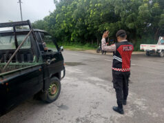 Berikan pelayanan prima, Sat Samapta Polres Kepulauan Tanimbar gelar pengaturan di pagi hari