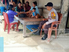 Pererat silaturahmi, Bhabinkamtibmas Teineman kunjungi Warga lewat DDS