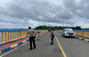 Sat Lantas Polres Kepulauan Tanimbar gelar olah TKP kecelakaan maut, akibat balap liar