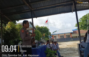Perkuat Kesadaran Hukum bagi Pelajar, Polsek Tansel gelar sosialisasi Kamtibmas di SMA Budi Mulia Saumlaki