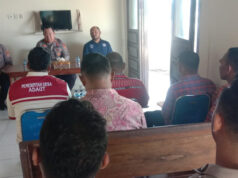 Perkuat Kamtibmas, Polsek Selaru sosialisasikan aturan mabuk di tempat umum dan Kohabitasi kepada para Kades