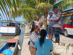 Antisipasi cuaca ekstrem, Satgas Preemtif Polres Kepulauan Tanimbar edukasi Nelayan dan Pengguna Jasa Laut