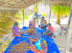 Bhabinkamtibmas Eliasa sambangi para pembudidaya rumput laut, perkuat ketahanan ekonomi Warga