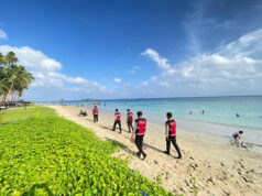 Gelar patroli dialogis di Pantai Weluan, Sat Samapta Polres Kepulauan Tanimbar tingkatkan keamanan Wisata