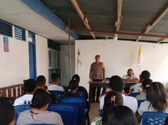 Cegah KDRT dan Fenomena Kohabitasi, Bhabinkamtibmas Lauran berikan edukasi Hukum kepada 16 paslon Pengantin