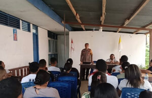 Cegah KDRT dan Fenomena Kohabitasi, Bhabinkamtibmas Lauran berikan edukasi Hukum kepada 16 paslon Pengantin