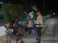 Polsek Fordata hadirkan rasa aman lewat patroli dialogis di malam hari