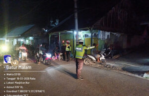 Hadirkan rasa aman, Sat Lantas Polres Kepulauan Tanimbar intensifkan pengamanan saat Sholat Tarawih