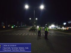 Sat Lantas Polres Kepulauan Tanimbar cegah balap liar lewat patroli intensif