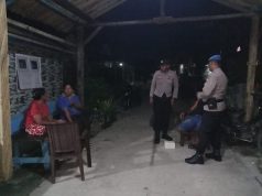 Tingkatkan patroli dialogis di malam hari, Polsek Fordata hadirkan rasa aman