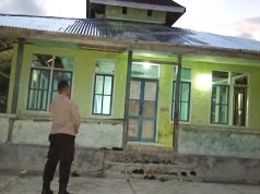 Ciptakan kekhusyukan Ibadah, Bhabinkamtibmas Romnus amankan Sholat Tarawih berjamaah