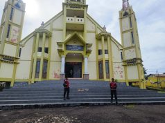 Intensifkan patroli di hari Minggu, Sat Samapta Polres Kepulauan Tanimbar jamin keamanan Ibadah