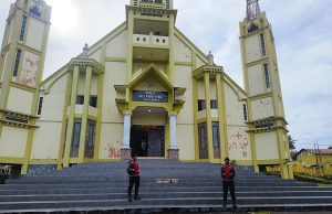 Intensifkan patroli di hari Minggu, Sat Samapta Polres Kepulauan Tanimbar jamin keamanan Ibadah