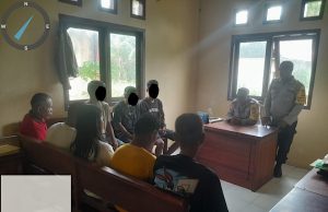 Kedepankan perdamaian, Bhabinkamtibmas Desa Wabar dan Wunlah berhasil Selesaikan masalah Warga binaan