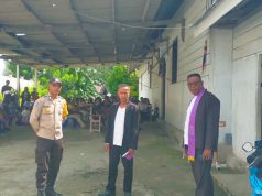 Lakukan pengamanan ketat, Bhabinkamtibmas Tutukembong pastikan Peneguhan Sidi berlangsung aman