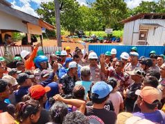 Polres Kepulauan Tanimbar sukses kawal aksi unjuk rasa Warga Lermatang di Area Shelter PT. INPEX