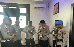 Pastikan kesiapsiagaan dan keamanan, Kapolres Kepulauan Tanimbar cek Mako, ruang tahanan, hingga gudang senpi