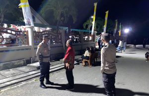 Malam Paskah berlangsung kondusif, Personel Polres Kepulauan Tanimbar intensifkan patroli