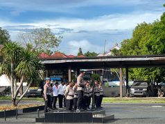 Pimpin apel pagi, Kapolres Kepulauan Tanimbar ucapkan selamat Paskah dan beri apresiasi ke Personel