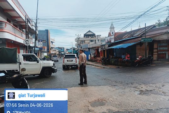 Jaga kelancaran aktivitas pagi, Sat Lantas Polres Kepulauan Tanimbar terus intensifkan gatur lalin