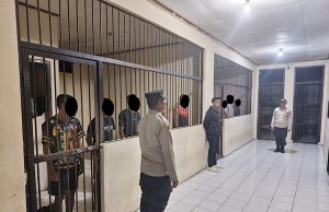 Lakukan pengecekan ketat terhadap tahanan, Piket Fungsi Polres Kepulauan Tanimbar pastikan keamanan Rutan