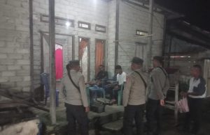 Ciptakan kondusifitas di malam hari, Polsek Nirunmas terus mengintensifkan patroli KRYD