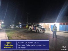 Intensifkan patroli dini hari, Sat Lantas Polres Kepulauan Tanimbar antisipasi balap liar dan gangguan Kamtibmas
